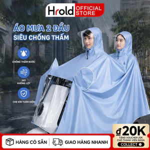 Áo mưa xe máy, thoáng khí và không bí bách, được làm từ chất liệu PVC chống thấm nước, che phủ toàn thân