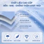 Áo mưa xe máy, thoáng khí và không bí bách, được làm từ chất liệu PVC chống thấm nước, che phủ toàn thân