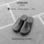 RM01.2 - Giày Sục da bò Round Mules LEMANS, đế cao su có mùi thơm, thiết kế mũ trơn trẻ trung, Bảo hành 12 tháng