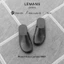 RM01.2 - Giày Sục da bò Round Mules LEMANS, đế cao su có mùi thơm, thiết kế mũ trơn trẻ trung, Bảo hành 12 tháng