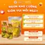 Khoai Lang Sấy Vị Hành, Giòn Rụm, Thơm Hành Đậm Vị, Đồ Ăn Vặt An Nhiên Foods