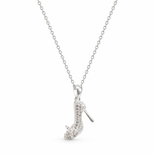 Dây chuyền bạc nữ LAMY High Heel Shoe Pendant Necklace Silver 6335 - Dây chuyền bạc cao cấp