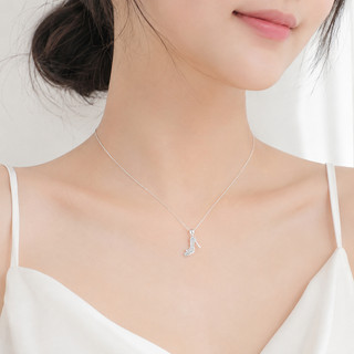 Dây chuyền bạc nữ LAMY High Heel Shoe Pendant Necklace Silver 6335 - Dây chuyền bạc cao cấp
