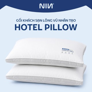Gối khách sạn Hotel Pillow - Comfortable Healthy And Good Sleep | 48x74cm | Cotton và Microfiber