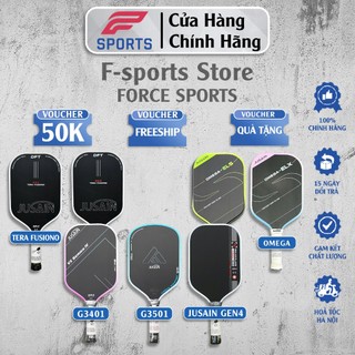 (HOẢ TỐC HN) Vợt Pickleball Jusain Tera Full Foam, Omega, Arena Master, VX Series IV Gen 3 – Trợ Lực & Kiểm Soát Cao