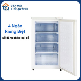 Tủ Đông Mini Đứng Hòa Phát 106 Lít HPF UAH6106 Bốn Ngăn Tiết Kiệm Điện Bảo Hành Toàn Quốc Tại Nhà
