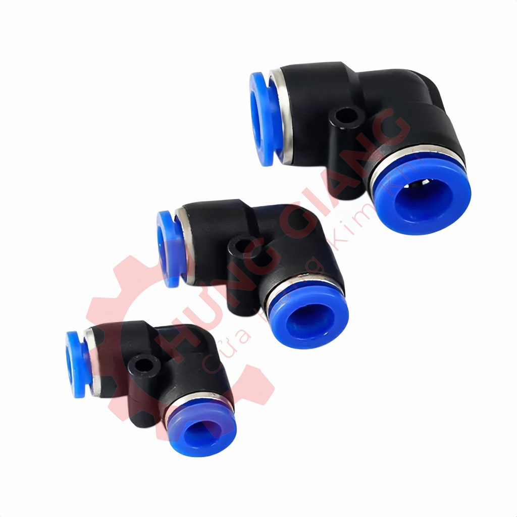 [Combo 5CÁI] Góc Nối Nhanh PV Khí Nén, Đầu Nối Nhanh Phun Sương Đủ Cỡ
