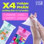 Combo 3 gói khăn ướt mini 10 tờ Luck Lady