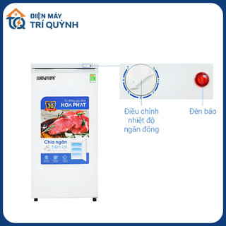 Tủ Đông Mini Đứng Hòa Phát 106 Lít HPF UAH6106 Bốn Ngăn Tiết Kiệm Điện Bảo Hành Toàn Quốc Tại Nhà
