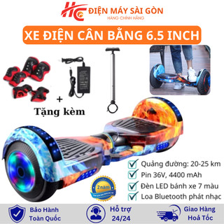 Xe Cân Bằng Điện Smart Balance 6.5 inch 2 Bánh- Xe Điện Cân Bằng Cho Bé  - Bảo Hành 24 Tháng