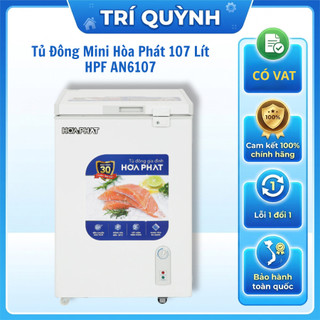 Tủ Đông Mini Hòa Phát 107 Lít HPF AN6107 Dàn Nhôm Bảo Hành Toàn Quốc Tại Nhà Điện Máy Sao Việt