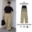 Quần Kaki Ống Rộng Suông GODMOTHER Quần Nam Nữ Dài Ống Rộng Suông Menswear