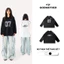 Áo Thun Thể Thao Dài Tay Số 7 GODMOTHER Áo Phối Tay Bóng Unisex Form Rộng Phong Cách Mỹ Hip Hop