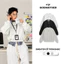Áo Sweater Cổ Tròn GODMOTHER 2025 Dáng BOXY Chất Nỉ Lông Cáo Dài Tay Chữ Thêu