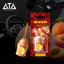 Tinh Dầu Treo Xe Hơi AREON Peach Nhập Khẩu Bulgaria - Hương Đào Tươi Mát, Khử Mùi Nội Thất Ô Tô