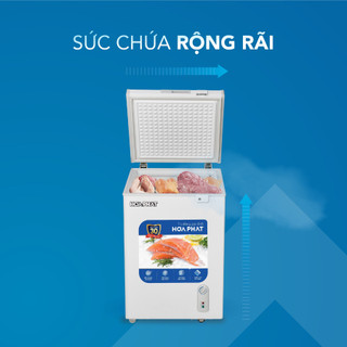 Tủ Đông Mini Hòa Phát 107 Lít HPF AN6107 Dàn Nhôm Bảo Hành Toàn Quốc Tại Nhà Điện Máy Sao Việt