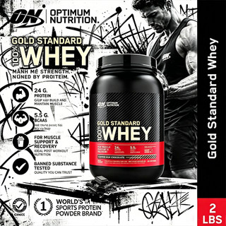 Whey Gold Standard 100% Isolate 5 lbs - 24g protein, 5,5g BCAAs, 4g glutamine, hương sô cô la đen