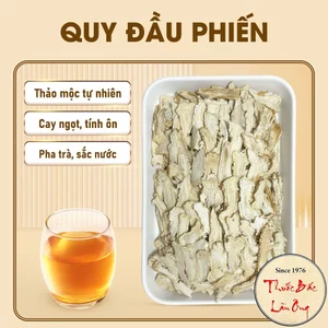 Đương quy điều phiến 100g, khô, sạch, phiến đẹp, dài, to, không vụn, nguyên bản - Lãn ông