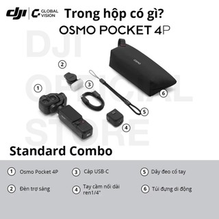 [MỚI RA MẮT] Camera DJI Osmo Pocket 4P - Chính Hãng Bảo Hành 12 Tháng