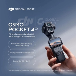[MỚI RA MẮT] Camera DJI Osmo Pocket 4P - Chính Hãng Bảo Hành 12 Tháng