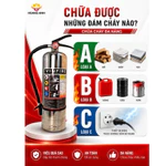Bình Chữa Cháy Inox Dạng Bột Vinfire 4KG ABC Dập Lửa Hiệu Quả Tức Thì [CHÍNH HÃNG] — ảnh 2