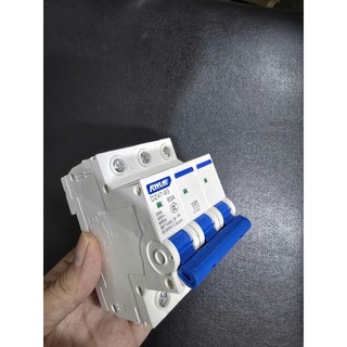 Aptomat 3 Pha 63A CB 3P 63A MCB DZ47-63 6KA CB Tép 3 Cực Bảo Vệ Quá Tải Ngắn Mạch