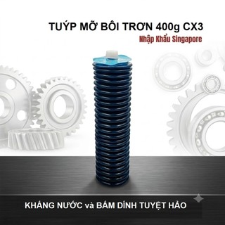 Mỡ Bôi Trơn Tuýp Nhún CALIX 400g Nhập Khẩu Singapore - Phân Loại  MX3 Chịu Nhiệt Cao & CX3 Kháng Nước