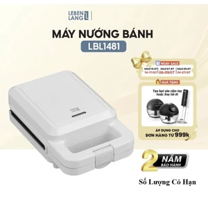 Máy Kẹp Nướng Bánh Mì Sandwich Lebenlang LBL1481 | SEKA SK560 | SK550 - Hàng Chính Hãng