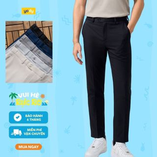 Quần âu nam công sở YODY cạp di động, co giãn, thoải mái MOTR25A087