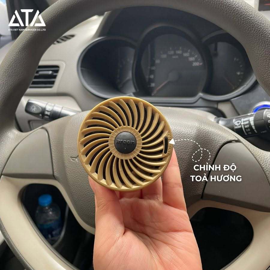 Sáp Thơm Ô Tô Cao Cấp AREON Hương Cà Phê Chính Hãng - Hương Coffee Đậm Đà, Làm mới không gian xe hơi