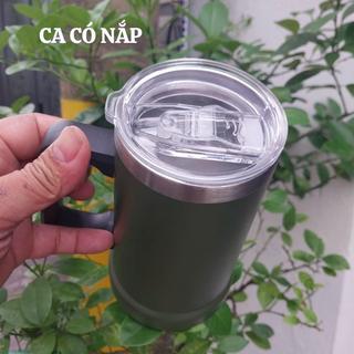 Cốc giữ nhiệt chuyên dụng Germany Inox 304 2 lớp cách nhiệt có nắp đậy dung tích 720ml