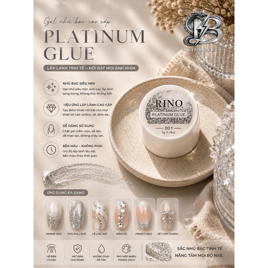 GEL NHỦ BẠC KIM CƯƠNG CAO CẤP
