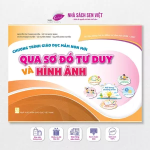 Sách chương trình giáo dục mầm non mới, qua sơ đồ tư duy và hình ảnh, dùng từ năm học 2026 - MTTT