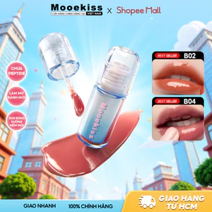 Son Tint Bóng Mooekiss B01 Hiệu Ứng Jelly Thạch Căng Mọng, Bền Màu Lâu Trôi (2.7g)