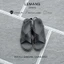 BS04.2 - Dép Sandal quai chéo da bò LEMANS, đế cao su có mùi thơm, thiết kế quai điều chỉnh trẻ trung, BH 06 tháng