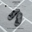 BS04.2 - Dép Sandal quai chéo da bò LEMANS, đế cao su có mùi thơm, thiết kế quai điều chỉnh trẻ trung, BH 06 tháng