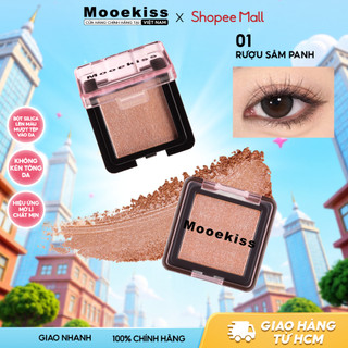 [DEAL] Bảng phấn mắt đơn Mooekiss bao gồm các màu highlight, contour, matte và shimmer cho trang điểm nhẹ