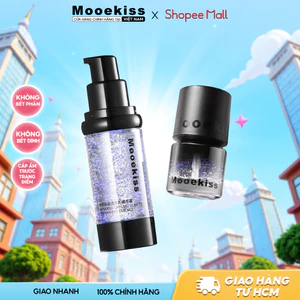 Kem lót trang điểm Mooekiss hiệu quả dưỡng ẩm kiểm soát dầu và bảo vệ tốt lớp nền trang điểm