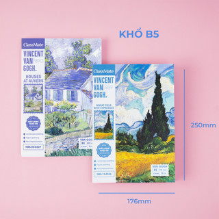 [BST VANGOGH] Vở Kẻ Ngang 80/120/ 200 Trang CLASSMATE Bìa Dày Chống Nước Giấy 70gsm Không Thấm Dành Cho Học Sinh