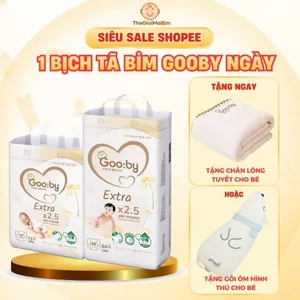 Tã/Bỉm Dán Quần Gooby Ngày Siêu Mỏng Nhẹ, Đủ Size Cho Bé