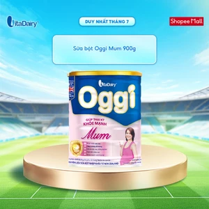 Sữa bột Oggi Mum giúp thai kỳ của mẹ khoẻ mạnh – Bổ sung dinh dưỡng cho mẹ - Lon 900g