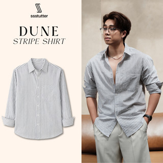 Áo Sơ Mi Nam Kẻ Sọc SSSTUTTER Dune Stripe Shirt Dài Tay Form Relaxed Thoáng Mát Dễ Phối Smart Casual