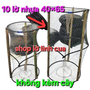 lờ cá lóc combo 10 cái 40×65(không kèm theo cây)