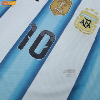 Bô Quần Áo bóng đá WC 2026 Argentina - Vải thái cao cấp - Áo Messi số 10 argentina mẫu mới