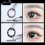Lens mắt 146 Black màu đen viền hoa tự nhiên giãn tròng, size vừa, thương hiệu LUNA EYES