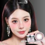 Lens mắt FB-204 Choco màu nâu socola tự nhiên, size nhỏ - thương hiệu LUNA EYES