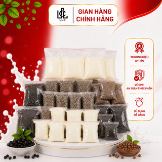 Set Nguyên Liệu Trà Sữa Tự Làm, Set Nấu Trà Sữa Trân Châu Đường Đen Thơm Ngon Tiện Lợi Tại Nhà