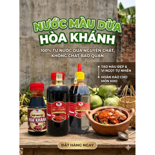 Nước Màu Dừa Hòa Khánh | 100% Nước Dừa Nguyên Chất | Đặc Sản Bến Tre | OCOP | HTX Thành Thới B