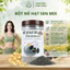 Bột Mè Đen Hạt Sen Mix Đậu Đen Gạo Lứt Đỏ (Hũ 500g )Thức Uống Bổ Dưỡng Cho Tóc Và Giấc Ngủ