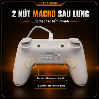 Tay Cầm Chơi Game GameSir T3 Lite Có Dây Cho PC Laptop FC Online Hall Effect 1000Hz 2 Phím Macro Bảo Hành 12 Tháng